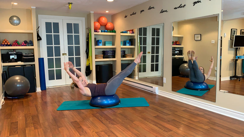 Pilates on the BOSU